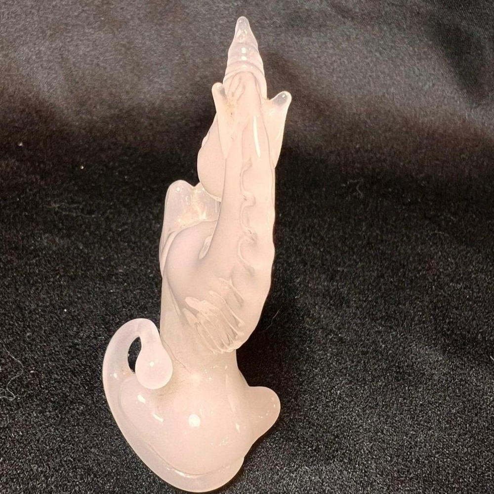 Unbranded Unicorn Figurine Unisex OS White Excellent Hand Carved Stone Decor - Picture 7 of 7